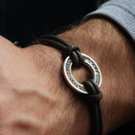 Personalised Silver Washer Bracelet - Image 5