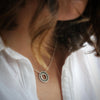 Personalised Silver Little Washer Necklace - Thumbnail 5