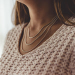 Black Gold and Silver Fearne Necklace - Image 8