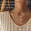 Extra Slim Silver Medical Alert Allergy Necklace - Thumbnail 4