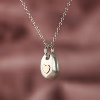 Secret Chamber Pebble Ashes Necklace - Thumbnail 3