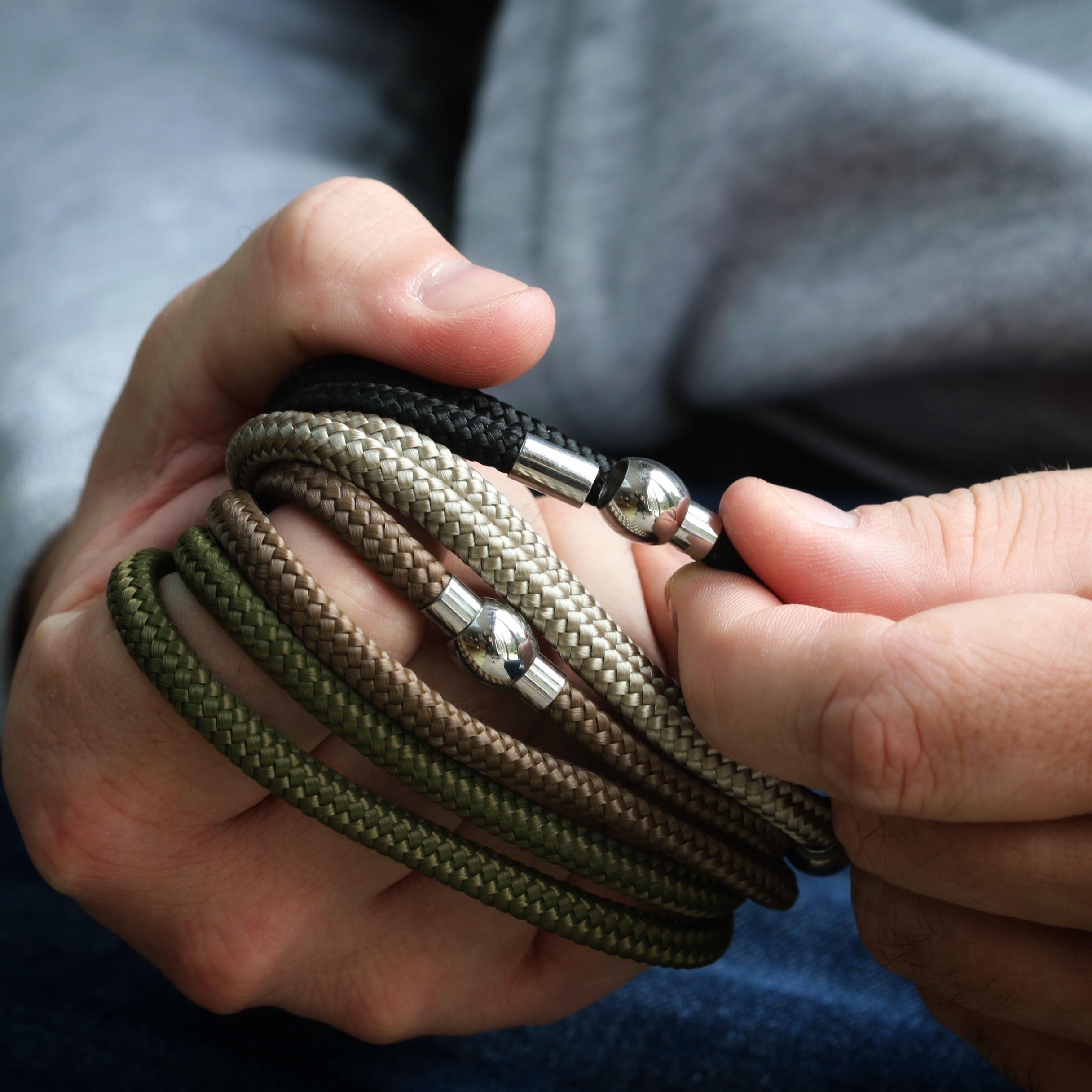 Morgan & French Paracord Story Bracelet
