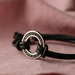 Personalised Silver Ashes Bracelet - Image 1