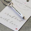 Personalised Silver Family Names Necklace - Thumbnail 4