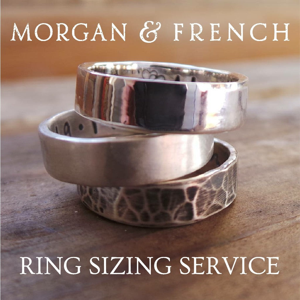 Resizing Morgan and French Personalised Ring