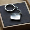 Personalised Silver Calendar Date Keyring - Thumbnail 4