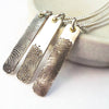 Fingerprint Ingot Pendant - Solo - Thumbnail 4