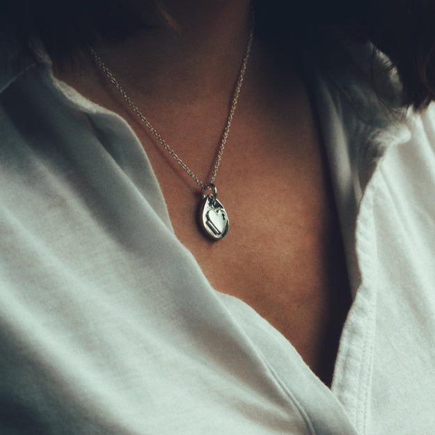 Teardrop Secret Chamber Ashes Necklace