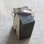 Personalised Silver Christening Cuff Bracelet - Image 4