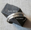 Personalised Silver Christening Cuff Bracelet - Thumbnail 5