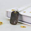 Fingerprint Dog Tag Necklace - Thumbnail 5