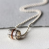 Silver Spinner Necklace - Thumbnail 1