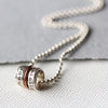 Silver Spinner Necklace - Thumbnail 2