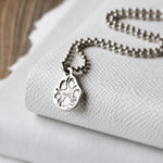 Snozza Paw Print Necklace - Image 1