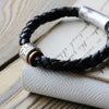 Personalised Copper and Silver Men's Bracelet - Thumbnail 1