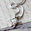 Little Picasso Charm Necklace - Thumbnail 1