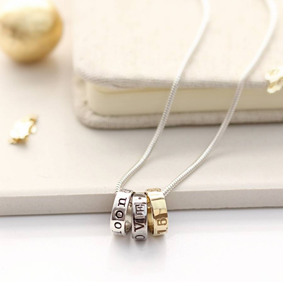 Black Gold Fearne Necklace | Silver Fearne Necklace | Morgan & French