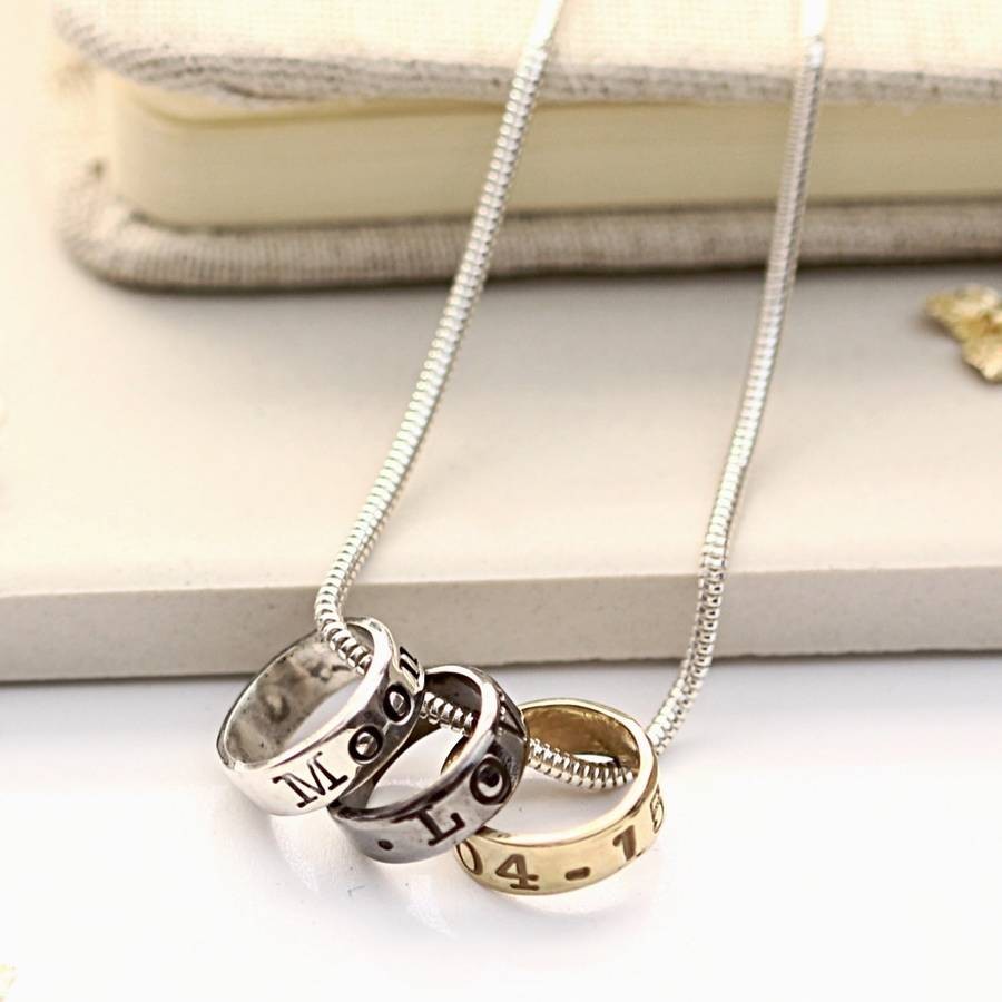 Black Gold Fearne Necklace | Silver Fearne Necklace | Morgan & French