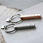 Personalised Square Bar Keyring - Image 3