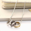 Black Gold and Silver Fearne Necklace - Thumbnail 2