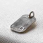 Fingerprint Dog Tag Pendant - Solo - Image 1