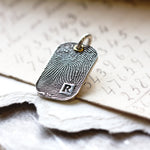 Fingerprint Dog Tag Pendant - Solo - Image 3