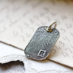 Fingerprint Dog Tag Pendant - Solo - Image 5