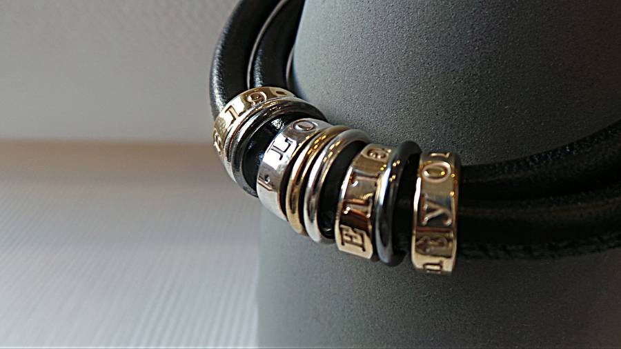 Individual Spinning Rings for Story Bracelets