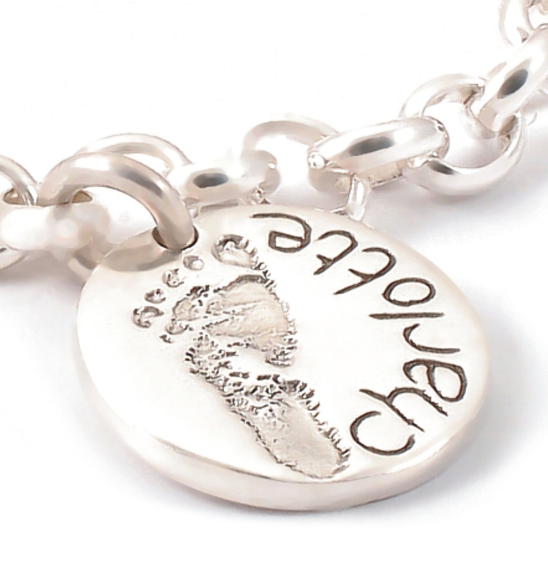 Hand & Footprint Belcher Bracelet