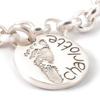 Hand & Footprint Belcher Bracelet - Thumbnail 2