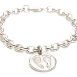 Hand & Footprint Belcher Bracelet