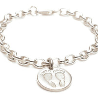 Hand & Footprint Belcher Bracelet - Thumbnail 1
