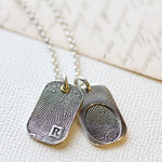 Fingerprint Dog Tag Pendant - Solo - Image 4