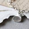 Heart Fingerprint Charm Belcher Bracelet - Thumbnail 4